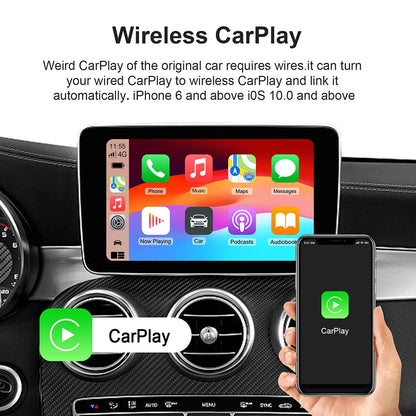 CarstreamBox Android 13 – CarPlay & Android Auto Sans Fil | TV Box Auto 2025
